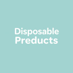 A logo design for a disposable products factory that conveys a sense of health and wellness
