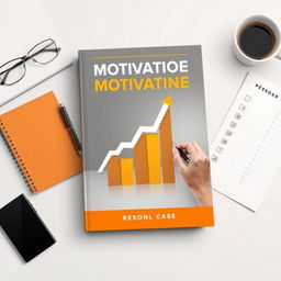 An e-book cover design featuring a motivational and practical theme