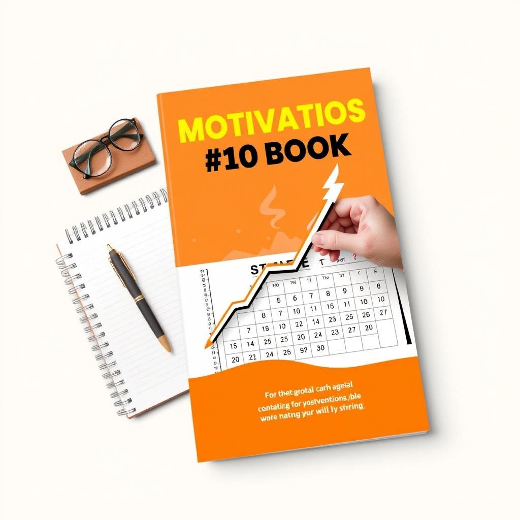 An e-book cover design featuring a motivational and practical theme