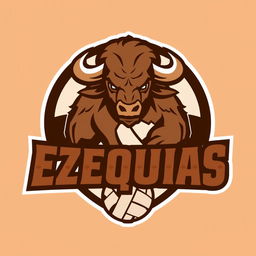A logo for a volleyball team named 'Ezequías'