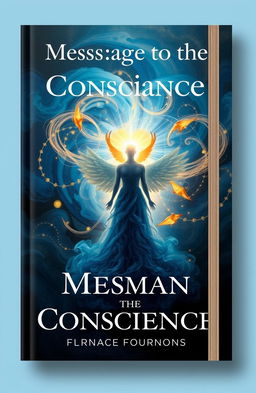 A captivating book cover design for a title about messages to the human conscience