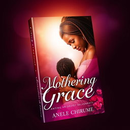 An enchanting book cover for 'Mothering Grace' authored by Anele Chirume