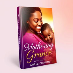 A beautiful book cover for 'Mothering Grace' authored by Anele Chirume