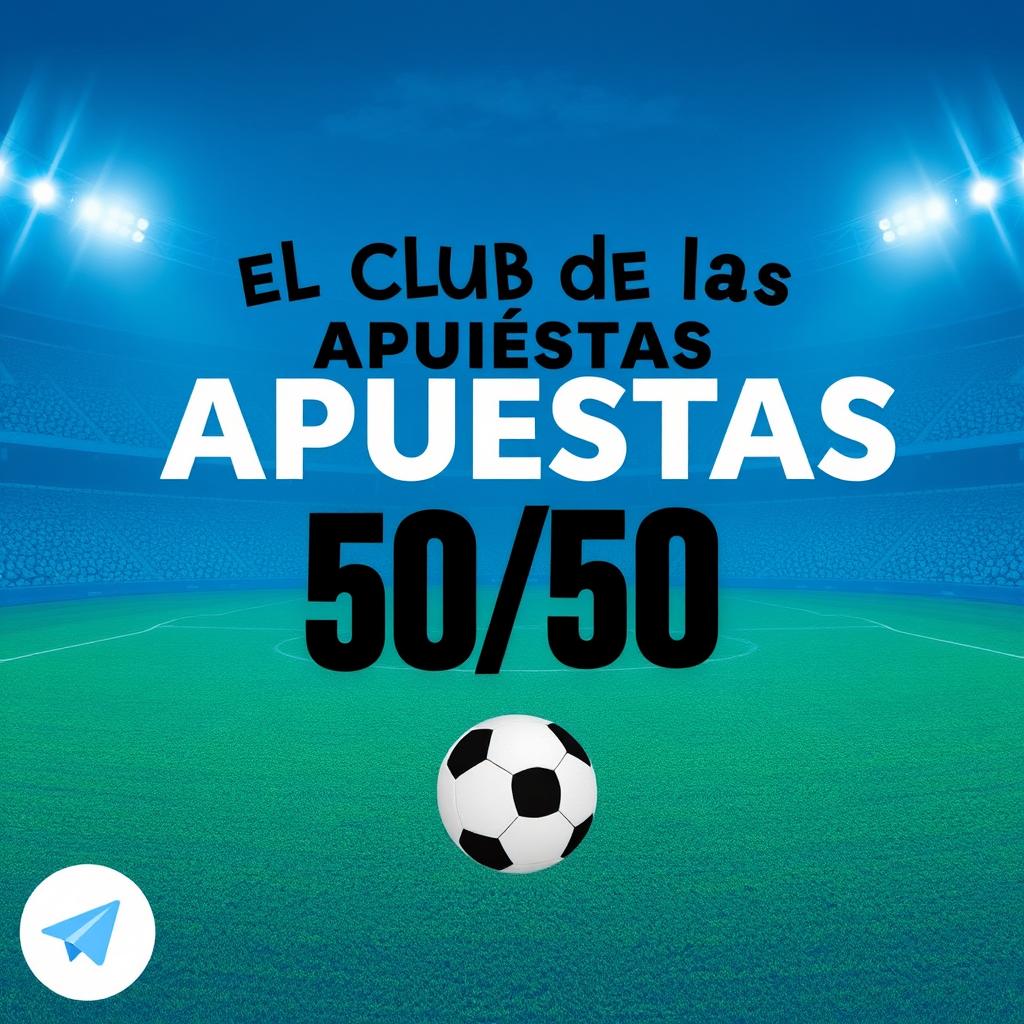 ¡Bienvenidos a 'El Club de las Apuestas 50/50'! Únete a nuestra comunidad exclusiva en Telegram y llévalas tus apuestas deportivas al siguiente nivel