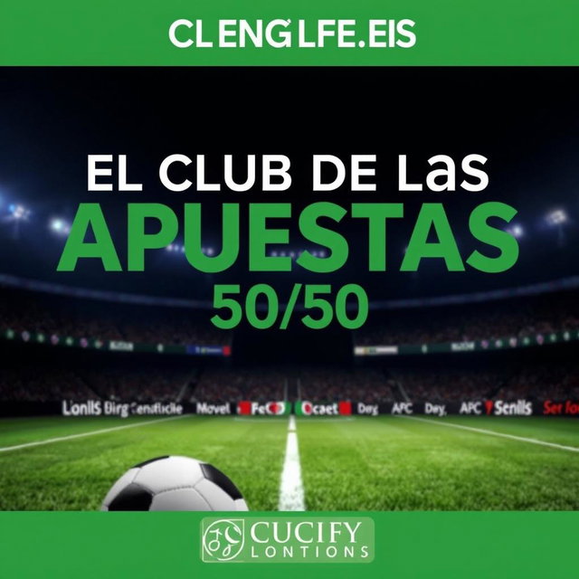 Promociona tu canal 'El Club de las Apuestas 50/50', un exclusivo espacio donde los apasionados de las apuestas deportivas pueden encontrar análisis profundos, consejos estratégicos y una comunidad vibrante
