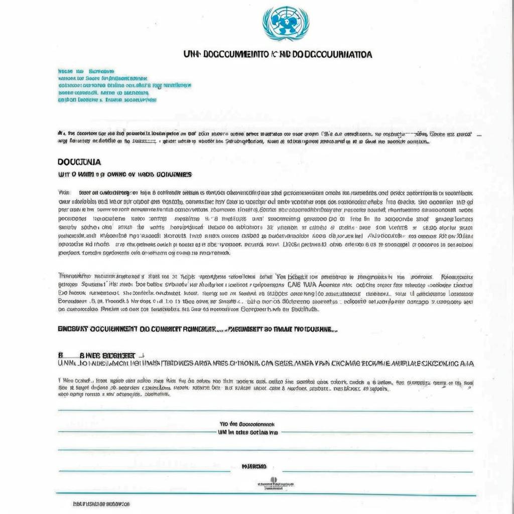 Un documento