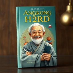 A captivating book cover design for the title 'Angkong H2RD'