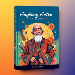 An engaging book cover design for the title 'Angkong Artco H2RD'
