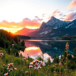 A stunning vertical phone wallpaper featuring a serene landscape