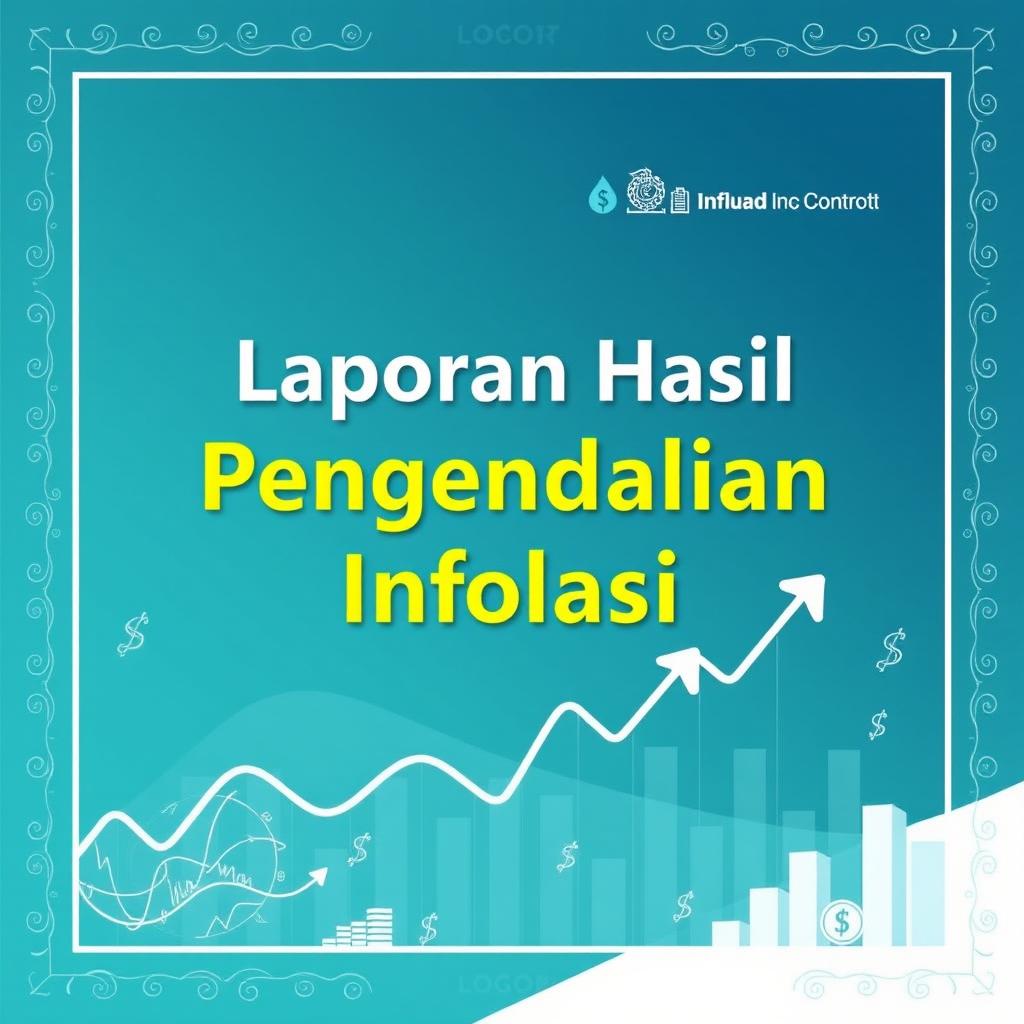 A visually appealing cover page for a report on inflation control