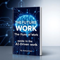 A professional eBook cover for the title 'The Future of Work: Thriving in an AI-Driven World'