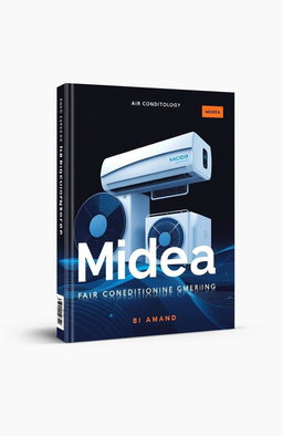 A modern and sleek book cover design that embodies a sense of technology