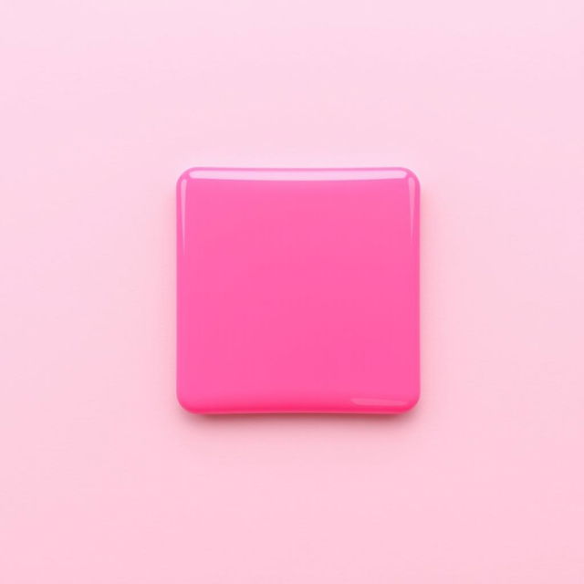 A simple yet attractive pink square, visually captivating and bright