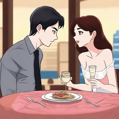 During their romantic dinner date, the character's acousticophobia caused them to feel anxious even with soft background music playing.