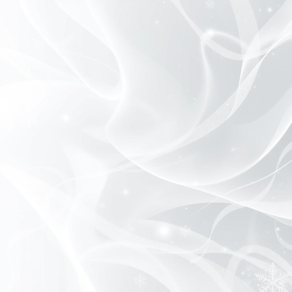 An abstract design incorporating various shades of white, blending smoothly into subtle gradients