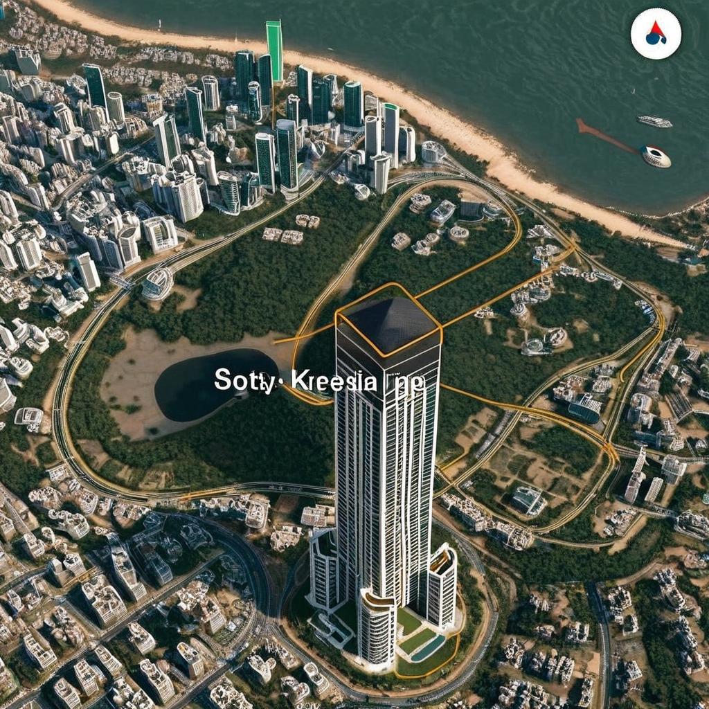 South Korean skyscraper