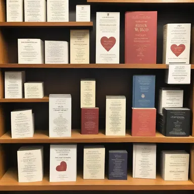 The acquirable collection of love poems can be found in the romance section of the bookstore.