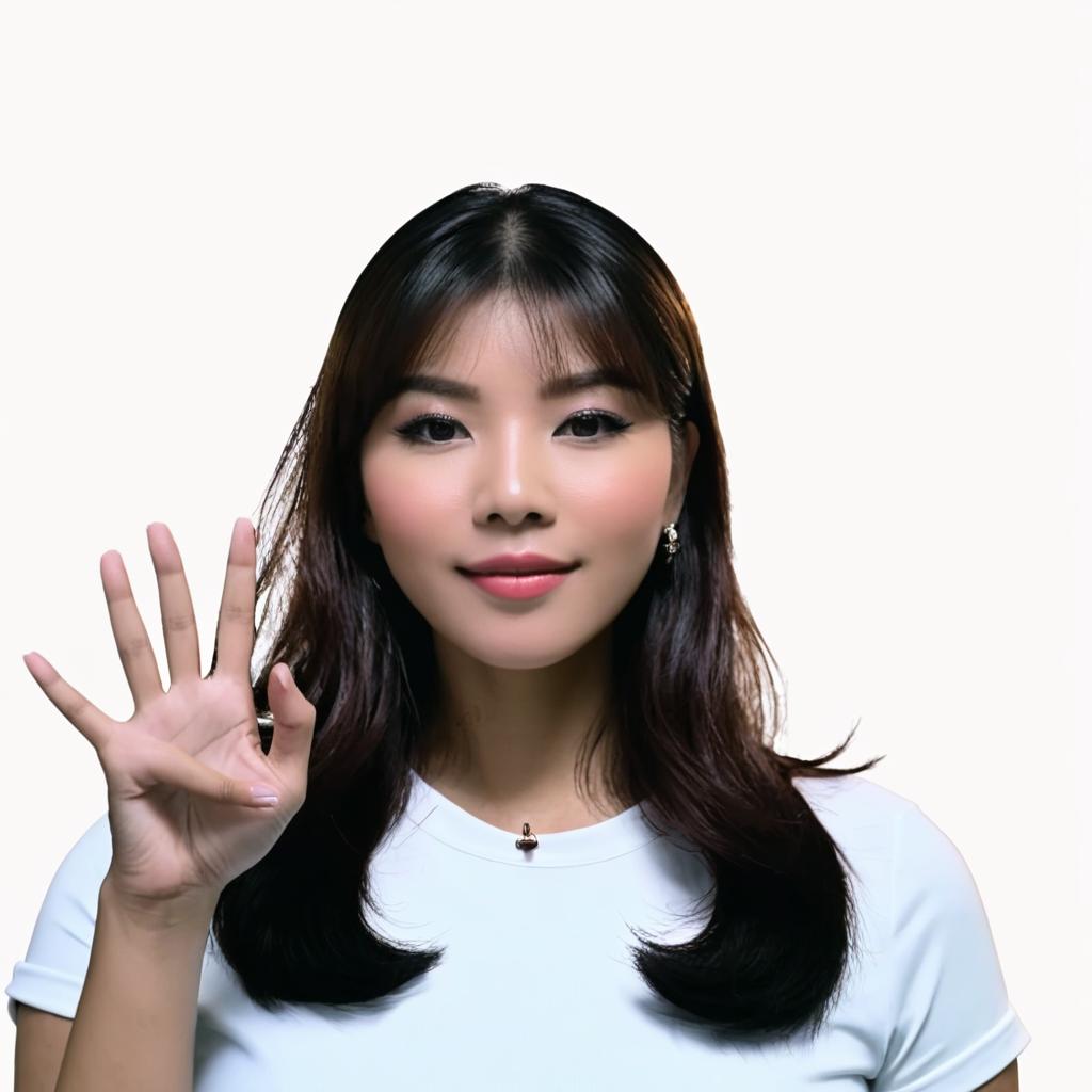 Add a hand pointing up