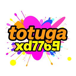 A stylish and visually appealing representation of the text 'totuga xd7651' in a bold and eye-catching typography