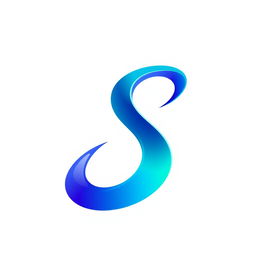 A modern and sleek logo design featuring the letter 'S' prominently