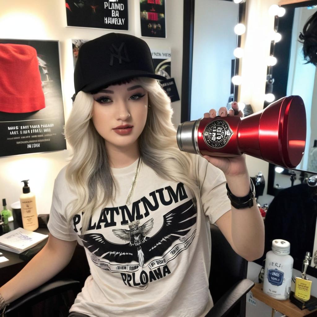 Make platinum blond hair