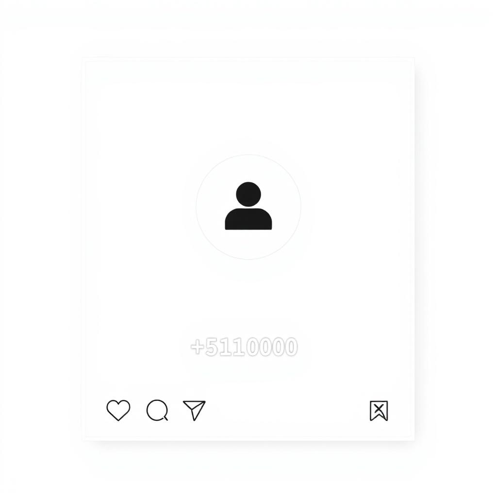 An Instagram post template designed in a rectangular shape with a completely white background