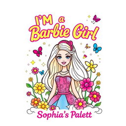 A vibrant and eye-catching coloring book cover featuring a whimsical and playful design