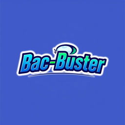 A professional logo design for a product named 'Bac-Buster'