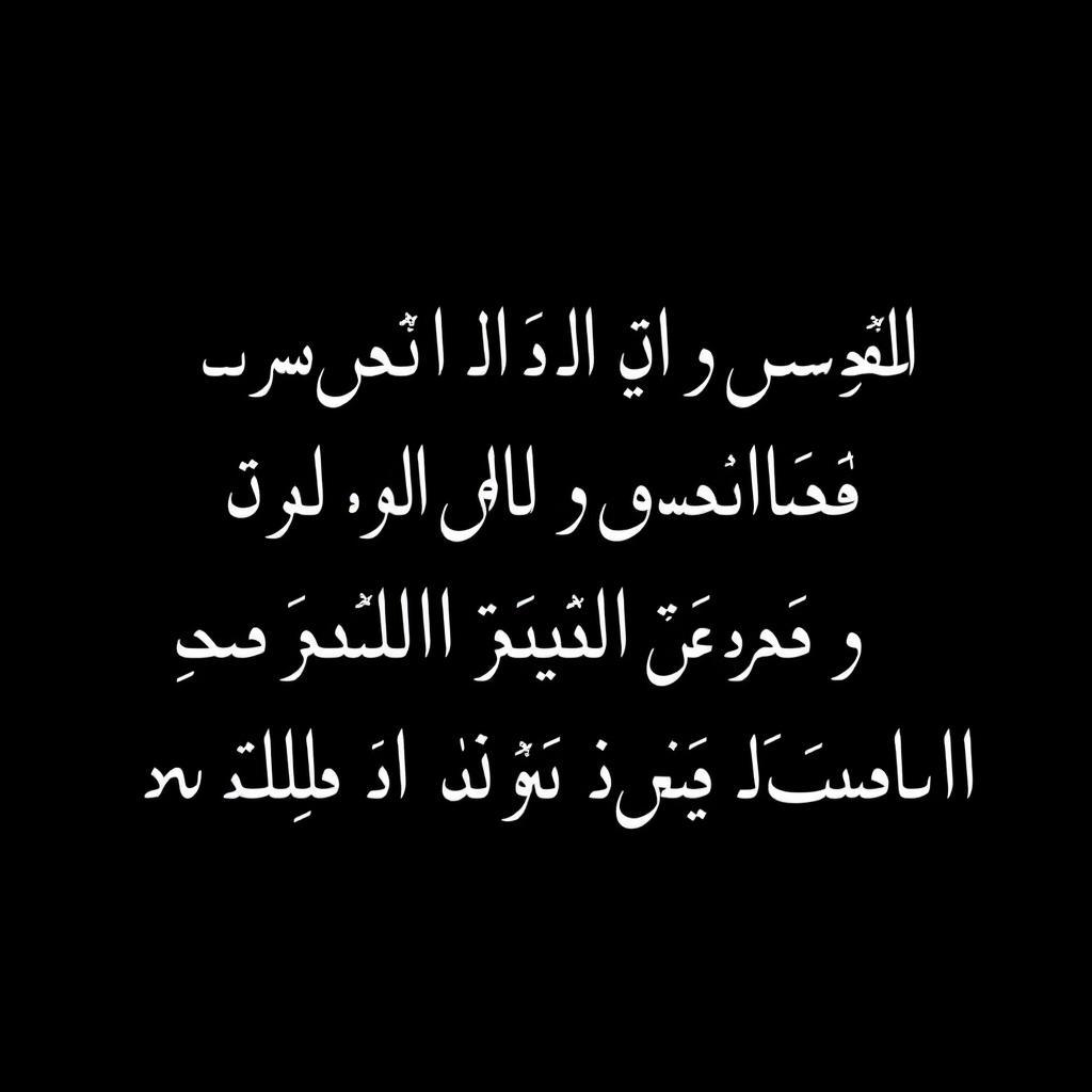 A stunning text composition featuring the phrase: "دیدار دوباره با تو، مانند بازگشت به ویرانه‌ای است که تنها یادآور شکست‌های بی‌پایان است؛ و من هرگز به زباله‌دان احساساتم برنمی‌گردم