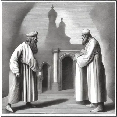 The acrimonious debate over religious beliefs led to a divide within the community.