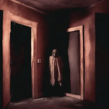The acrimonious atmosphere in the haunted house made it impossible for anyone to feel safe.