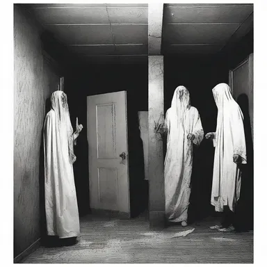 The acrimonious atmosphere in the haunted house made it impossible for anyone to feel safe.