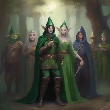 In the magical land of Zephyria, the elves and goblins resolved their acrimony and joined forces to protect the kingdom from the Dark Lord.