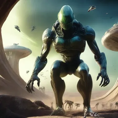Amidst the intergalactic war, the acrimony between the alien factions escalated, leading to devastating consequences for the universe.