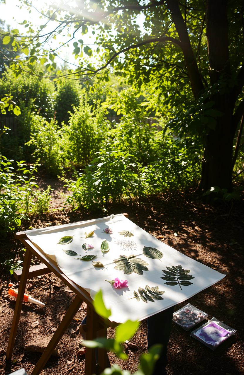 Craft Your Own Eco Print: Nature's Vibrant Palette