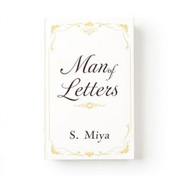 A beautifully decorated, fullscreen white poetry book cover featuring elegant typography