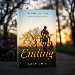 A captivating book cover for the title 'Another Ending'