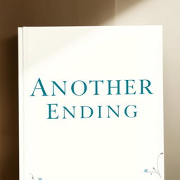 A minimalist book cover for the title 'Another Ending'