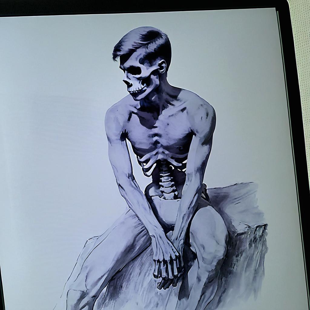 Make it become a skeleton