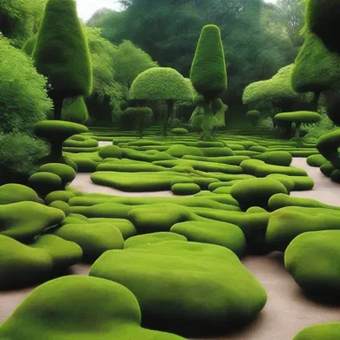 During the Renaissance, acrocarpous moss was used to adorn royal gardens.