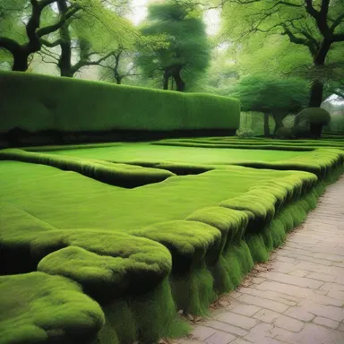 During the Renaissance, acrocarpous moss was used to adorn royal gardens.