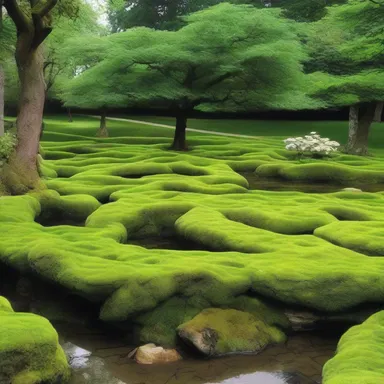 During the Renaissance, acrocarpous moss was used to adorn royal gardens.