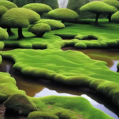 During the Renaissance, acrocarpous moss was used to adorn royal gardens.