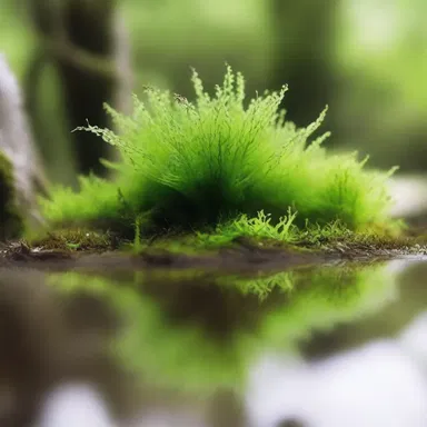 In the magical realm of the fairies, acrocarpous moss is believed to possess mystical powers.