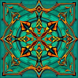A high-resolution replication of the original image, carefully maintaining the design elements, color scheme, and composition exactly as they are in the original