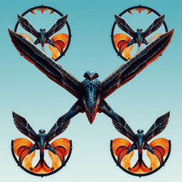 A high-resolution replication of the original image, carefully maintaining the design elements, color scheme, and composition exactly as they are in the original