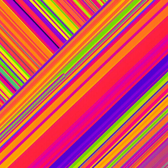 A vibrant background featuring diagonal lines alternating from upper left to lower right and upper right to lower left