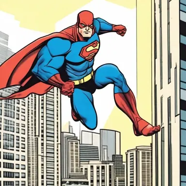 In the comic book, the superhero's greatest weakness is his acrophobia which prevents him from scaling tall buildings.