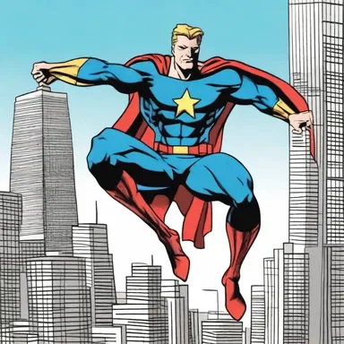In the comic book, the superhero's greatest weakness is his acrophobia which prevents him from scaling tall buildings.