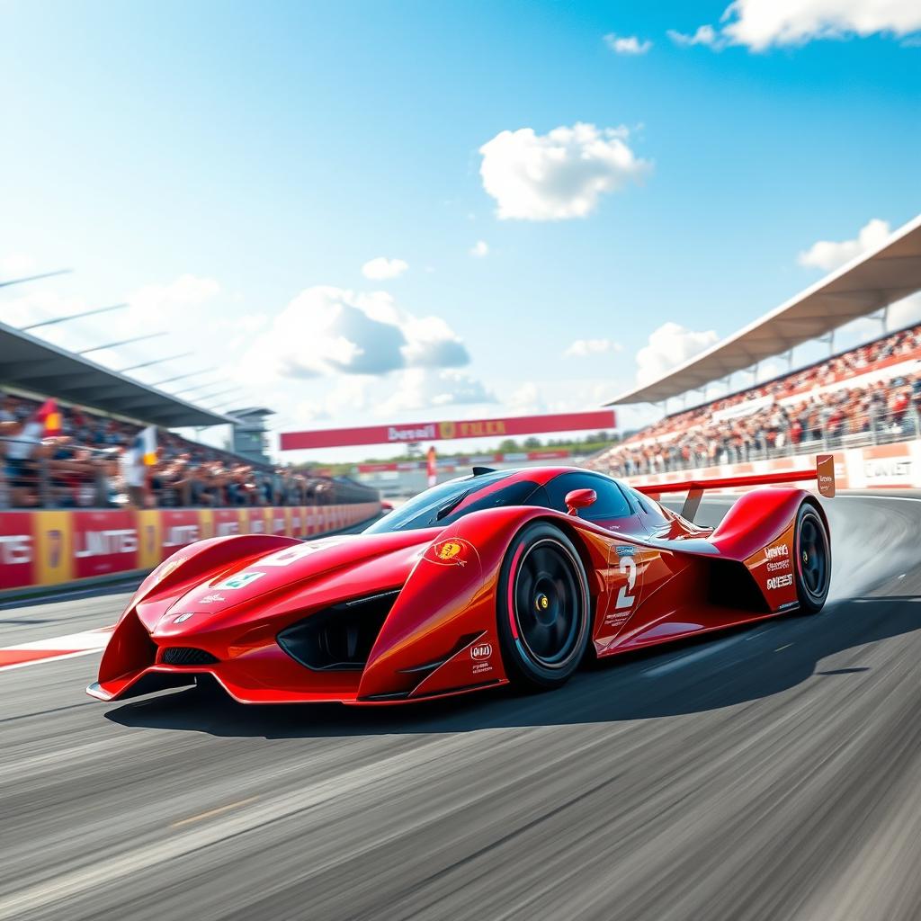 Unleash Speed Dynamic Racing Scene